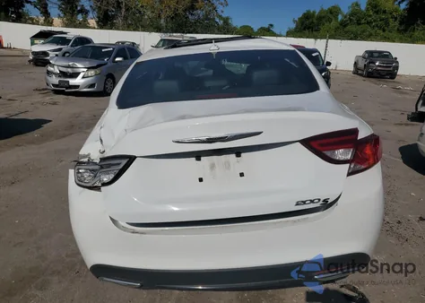 2016 Chrysler 200 S from USA, damaged, VIN 1C3CCCBG2GN121128